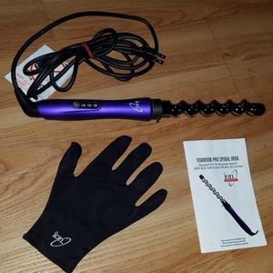 Ion Titanium Pro Spiral Curl Hair Iron